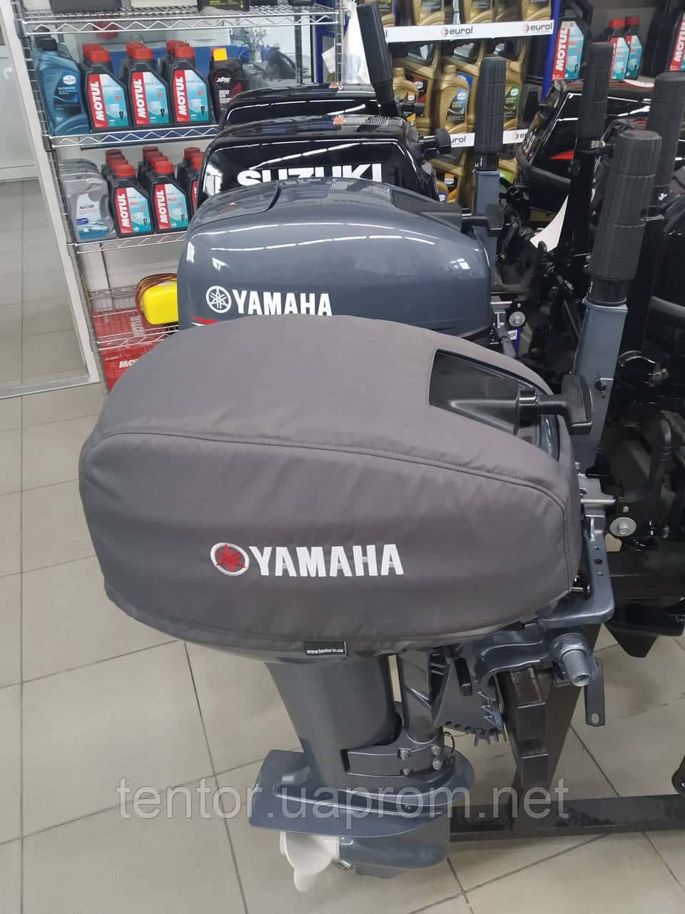 Чехол на крышку (капот) лодочного мотора Yamaha 9.9/15 FMHS .