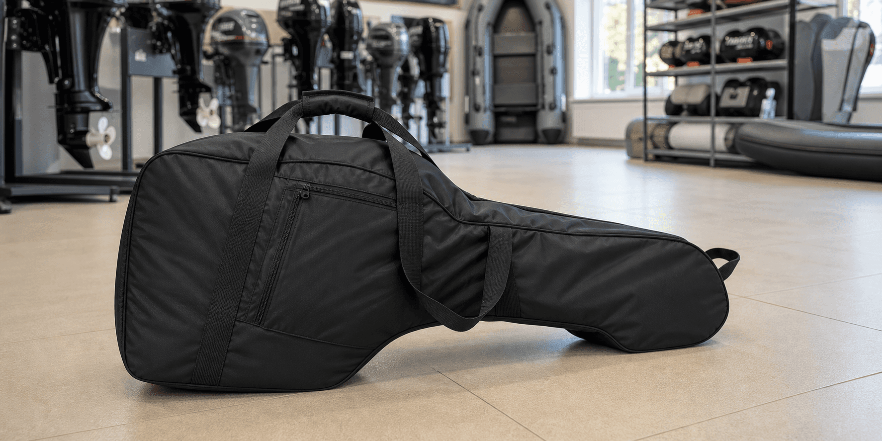 Outboard motor carry covers