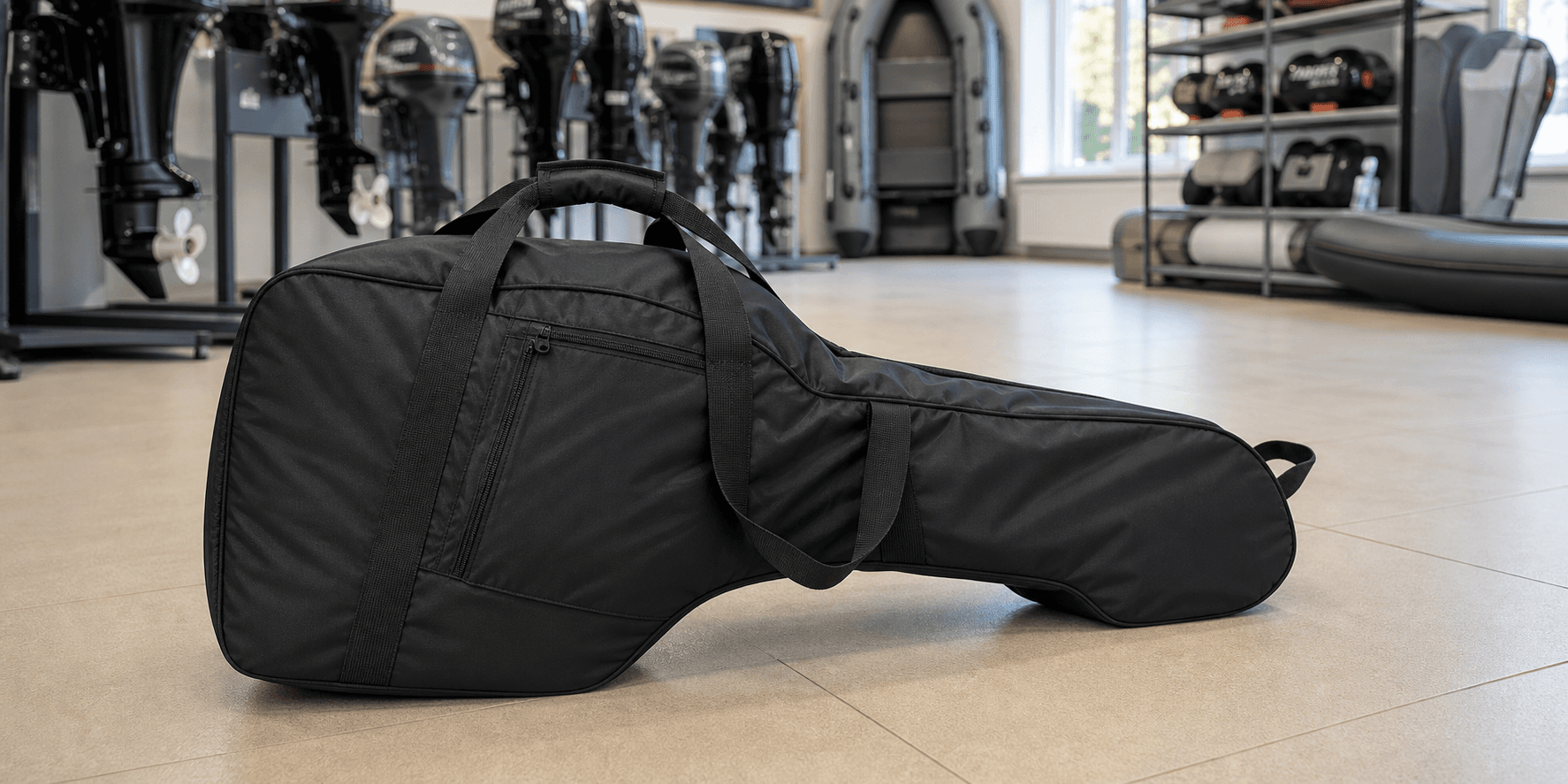 Outboard motor carry covers