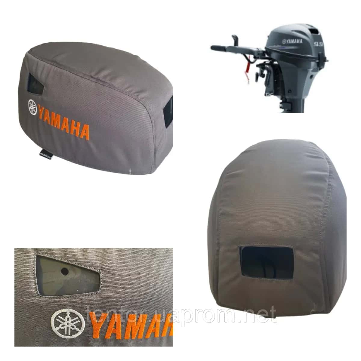 Чохол на капот човнового двигуна Yamaha F9.9 JMHS